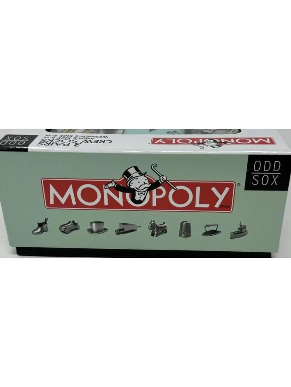 Odd Sox, Funny Crew Socks, Monopoly Board Game, Adult Large Men 8-12 Christmas - Picture 6 of 9